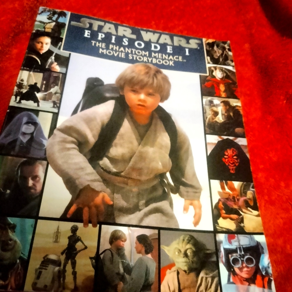 Star Wars Story Book- Movie Episode1- The Phantom Menace- Story by G.Lucas